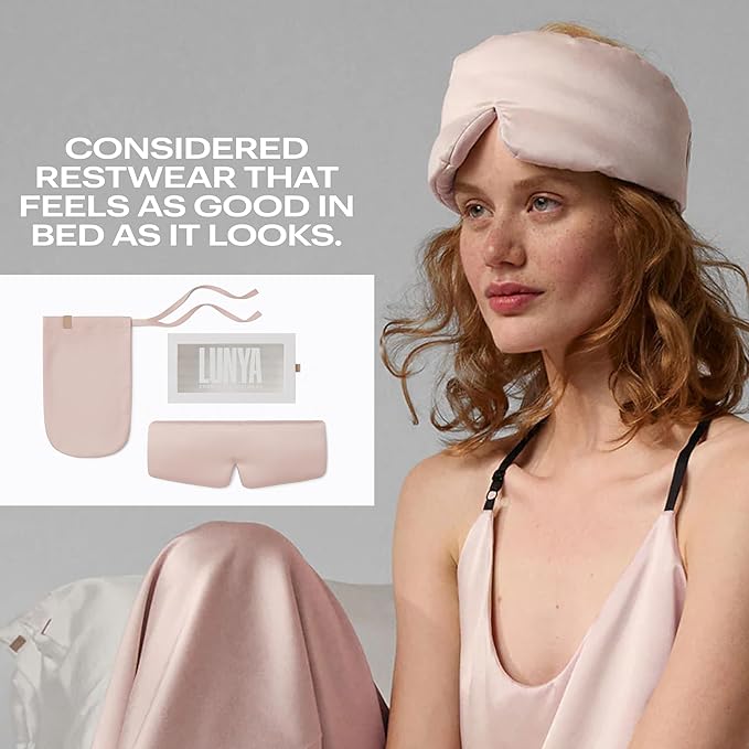 Lunya Men's Washable Silk Sleep Mask