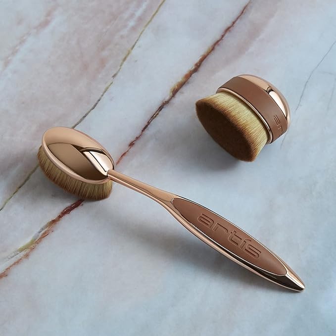 Artis Elite Palm Brush Mini - Rose Gold, 1 Pc Makeup Brush