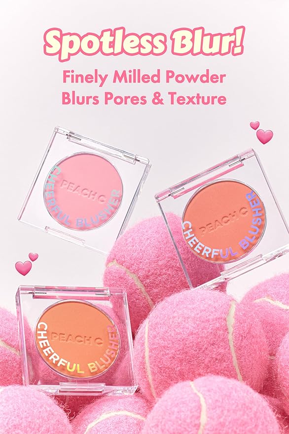 Cheerful Blusher | Yellow Orange Blush for Cheeks (03 Mangoful) 14 Oz
