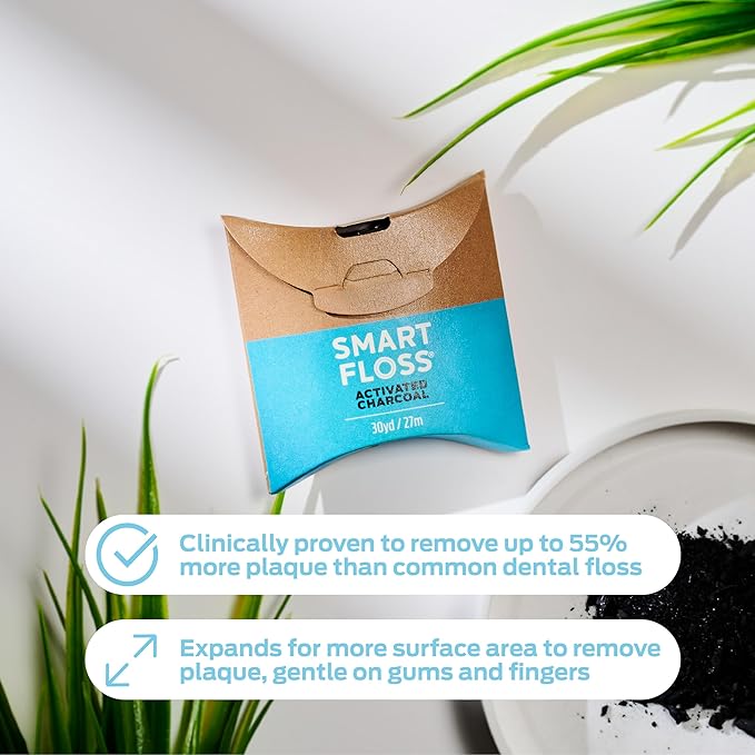 Smart Floss® Activated Charcoal