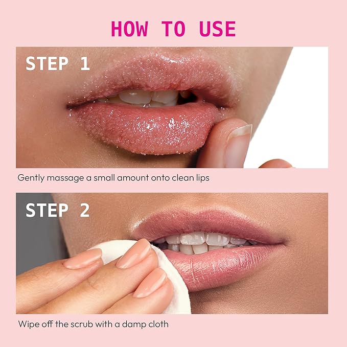 Ruby Kisses Exfoliating Lip Scrub, Gentle