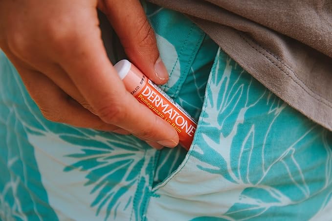 Dermatone Pomegranate Lip Balm | Moisturizing