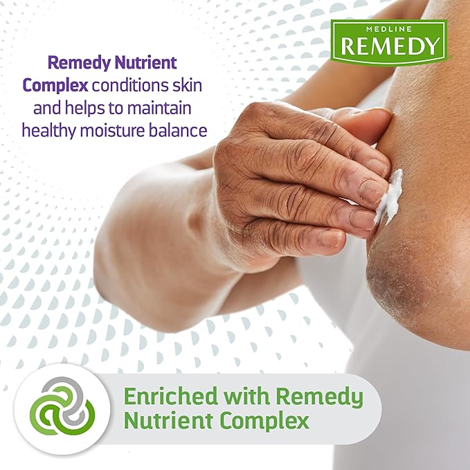 Medline Remedy Phytoplex Nourishing Skin Cream Moisturizer, 4 Fl. Oz (Pack of 2)