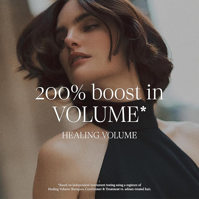 L'ANZA Healing Volume Hair Thickening Shampoo & Conditioner Set, Volumizing, Boosts Body, Lightweight Cleanse, Adds Fullness, Color Safe, Anti-Frizz Anti-Humidity, Sulfate Free, Hair Care Kit