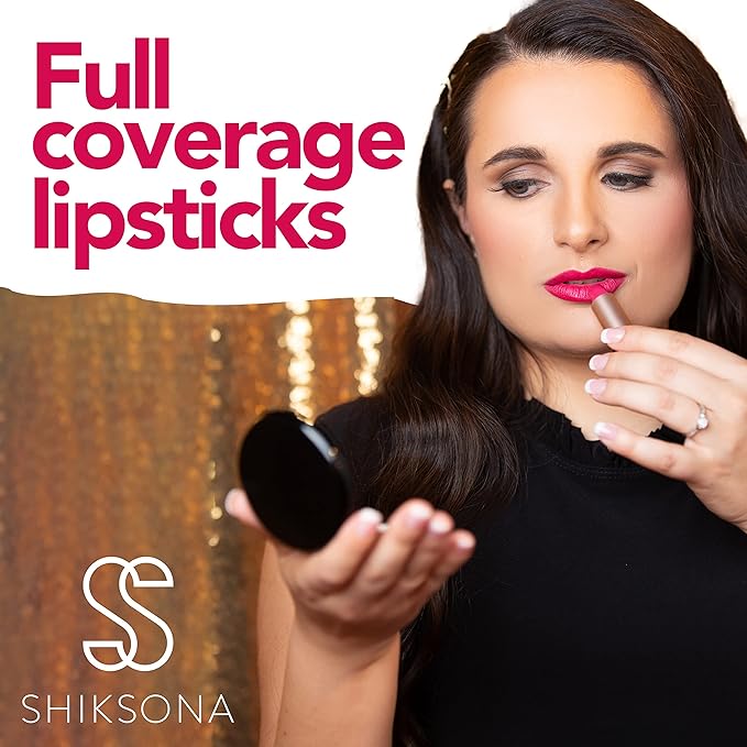 ShikSona Exotic Entrepreneur | Vegan, Creamy, Full Coverage Matte Lipstick in a Timeless, Vibrant Plum Shade