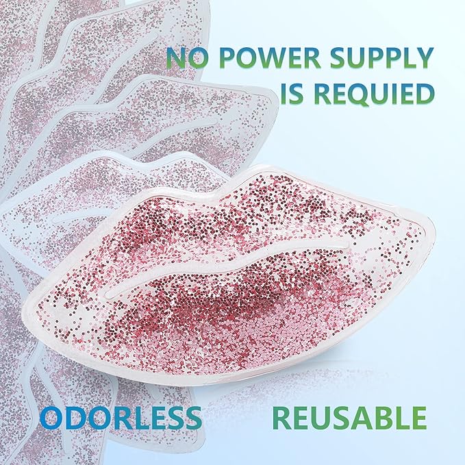 Lip Gel Ice Pack, Reusable Hot