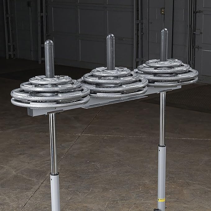 Body Solid Olympic Sleeve Adapter (OAS14) 1in & 2in Weights, 14-Inch Long