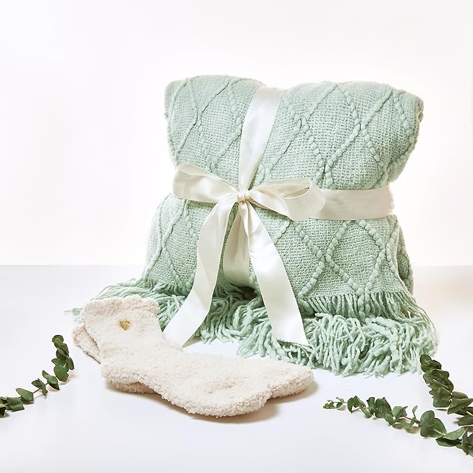 Deluxe Spa Self Care Gift Basket – Postpartum & Surgery Gifts, Home Spa Care Package with Body Scrub Bath Salt, Relaxing Birthday Get Well Box, Gifts to Cheer Her Up