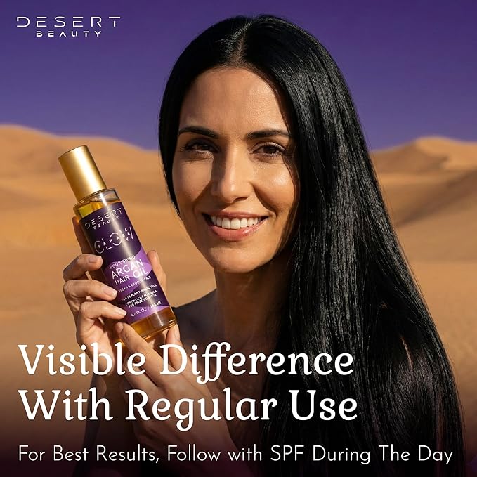 Argan Oil, 4 oz, Hair Oil Treatment for Dry Damaged Hair, Leave-in Conditioner, Hydrating, Strengthens, Natural, Cruelty Free (2 Pack)