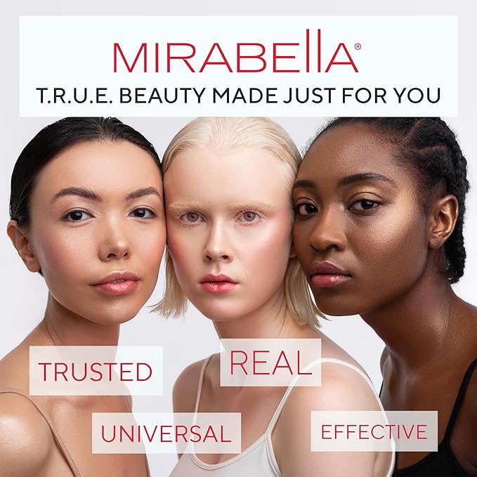 MIRABELLA - Invincible for All HD Liquid Foundation, Moisturizing Face Products for All Skin Types, Full-Coverage Lightweight Foundation Makeup, Moisturizing & Hydrating Beauty Care, Deep D220