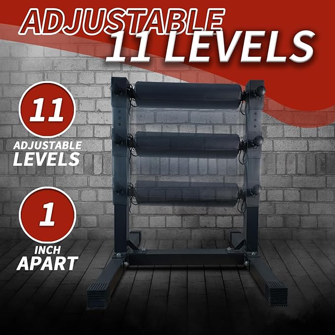 Bulgarian Split Squat Stand With 11-Level Single Leg