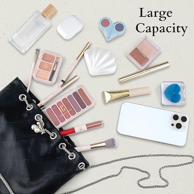 Color Nymph Makeup Kit For Teens, Girls Makeup Set With Cosmetic Bag included 9 Color Eyeshadow Palette Concealer Liquid Blush Eyeliner Lipgloss - #03