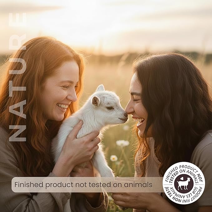 Nature by Canus Creamy Body Lotion, SHEA BUTTER, 11.8 Oz, With Smoothing Fresh Canadian Goat Milk, Vitamin A, B3, Potassium, Zinc, and Selenium
