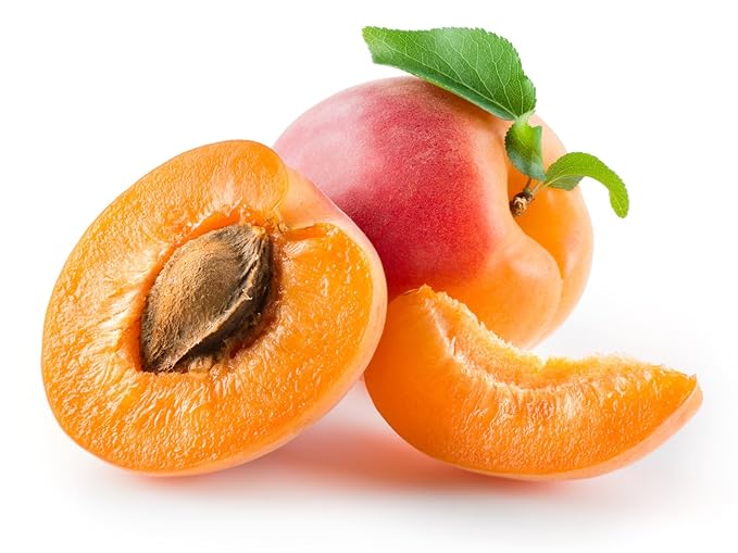US Organic Apricot Kernel Oil, USDA Certified Organic,100% Pure & Natural, Cold Pressed Virgin, Unrefined in Amber Glass Bottle w/Glass Eyedropper for Easy Application (2 oz (Small))