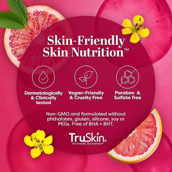 TruSkin Vitamin C Super Serum for Face – All-in-One Anti-Aging Serum with Vitamin C, Retinol, Niacinamide, Hyaluronic Acid & Squalane – Improve Appearance of Dark Spots, Firmness & Texture, 1 Fl Oz