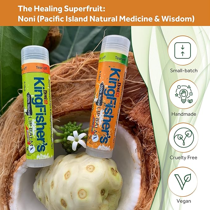 Lip Balm, 100% Natural Moisturizing Lip Orange