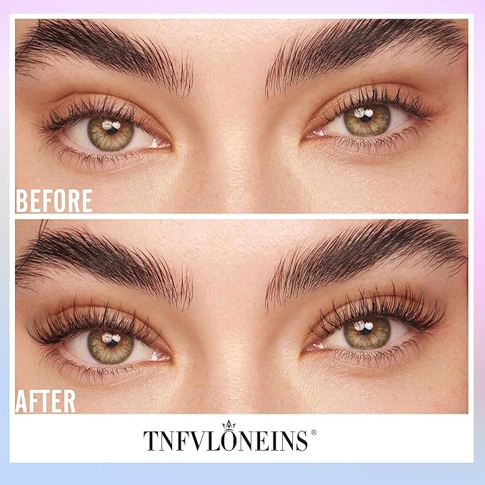 Natural Lash Clusters Wispy Eyelash Extension 168Pcs Cluster Lashes Extensions Natural Individual Lashes 9-12mm Eyelash Clusters DIY Korean False Eyelashes by TNFVLONEINS