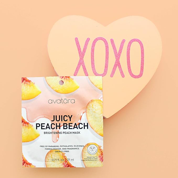 Avatara Juicy Peach Brightening Facial Mask