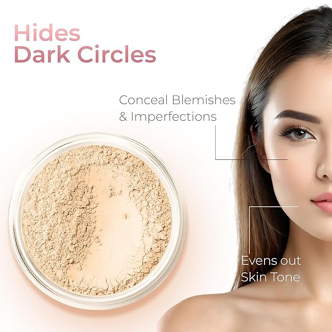 ULTIMATE KIT (FAIR 2) Full Size Mineral Makeup Set Matte Foundation Kit Bare Face Sheer Powder Cover