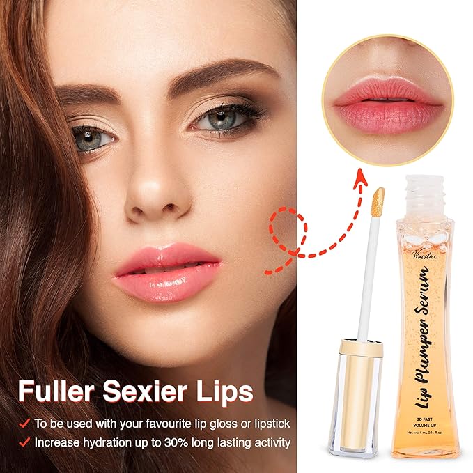 Lip Plumper, Upgraded 3D Natural Lip Plumping