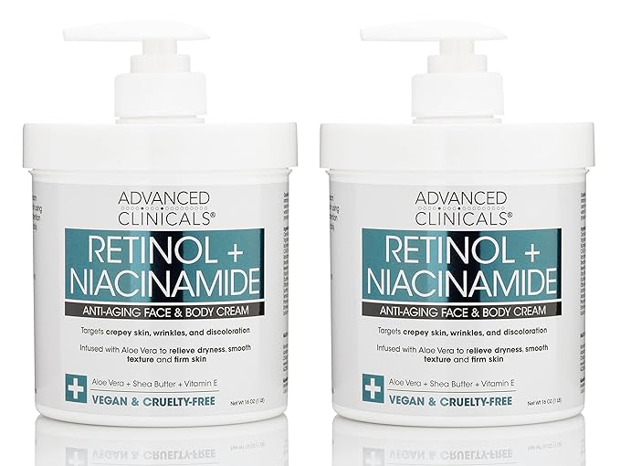 Advanced Clinicals Retinol Body & Face Aging
