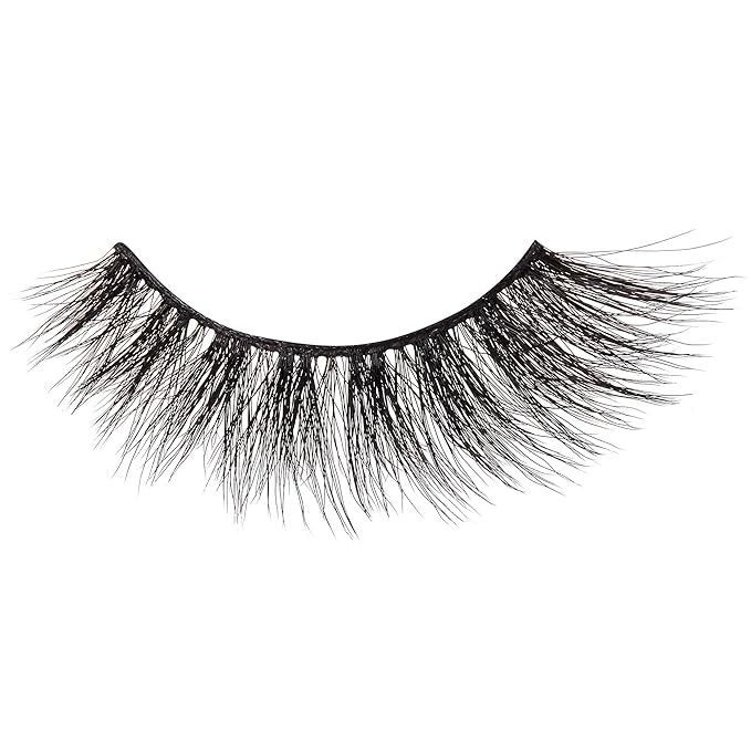 KISS Triple Push-Up, False Eyelashes, 'Bombshell', 14mm, Includes 4 Pairs Of Lashes, Easy to Apply, Reusable Lash Clusters