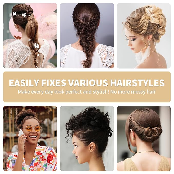 U Shaped Hair Pins 250 PCS, Coffee Brown Hair Pins for Women, Girls, Kids. With Storage Box. Hair Bobby Pins for Hair Updo, Dance, and Wedding