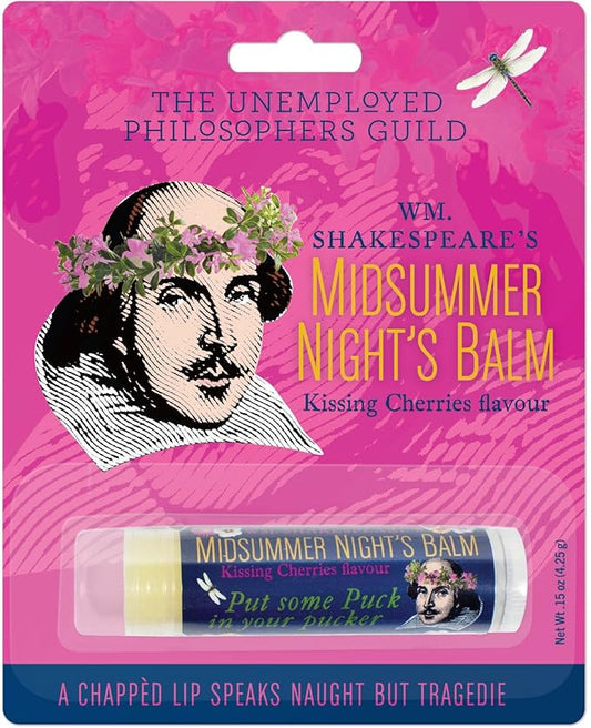 Shakespeare's Midsummer Night's Lip Balm Tube, Ingredients