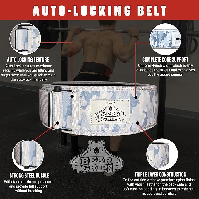 Bear Grips Weight Lifting Belt