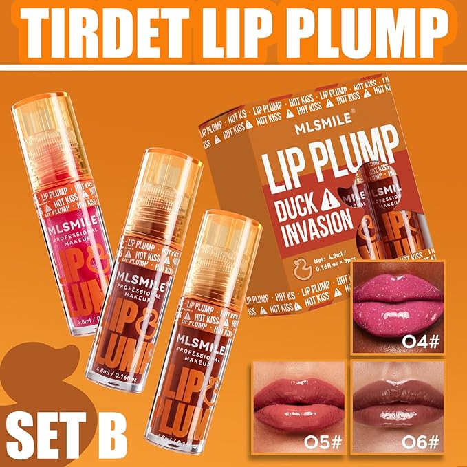 3 Colors Duck Lip Plump High Pigment Plumping High