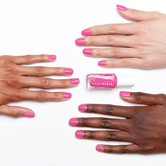 Essie expressie, Quick-Dry Nail Polish, 8-Free Vegan, Hot Vegan,