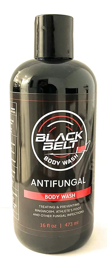 Blackbelt Body Wash - Antifungal Athlete's Body Soap - Prevents and Treats Ringworm, Jock Itch and Athlete's Foot
