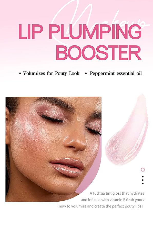 Lip Plumping Booster, Spicy Lip Lipstick, Girls