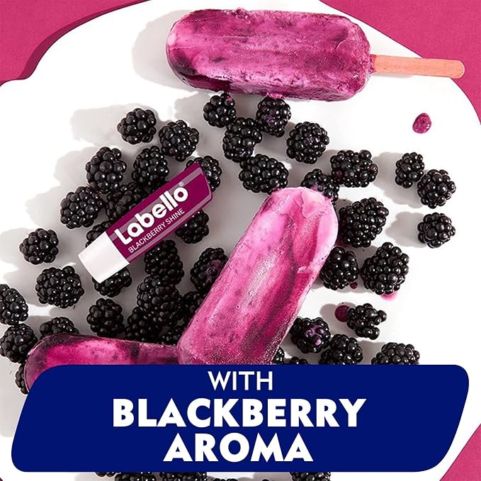 Labello BlackBerry Shine Lip Balm 4,8 g
