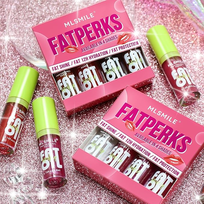 Lip Oil Lip Glaze, Big Brush Head Hydrating Glaze,