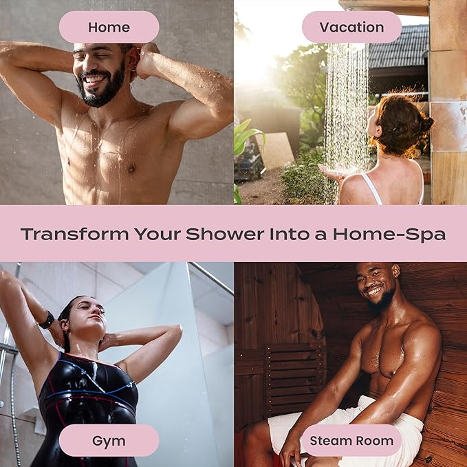 Body Restore Shower Steamers Aromatherapy 15 Pack – Valentines Day Gifts for Her and Him, Birthday Gifts for Women and Men, Relaxation, Stress Relief, Self Care, Bath Bombs – Rose