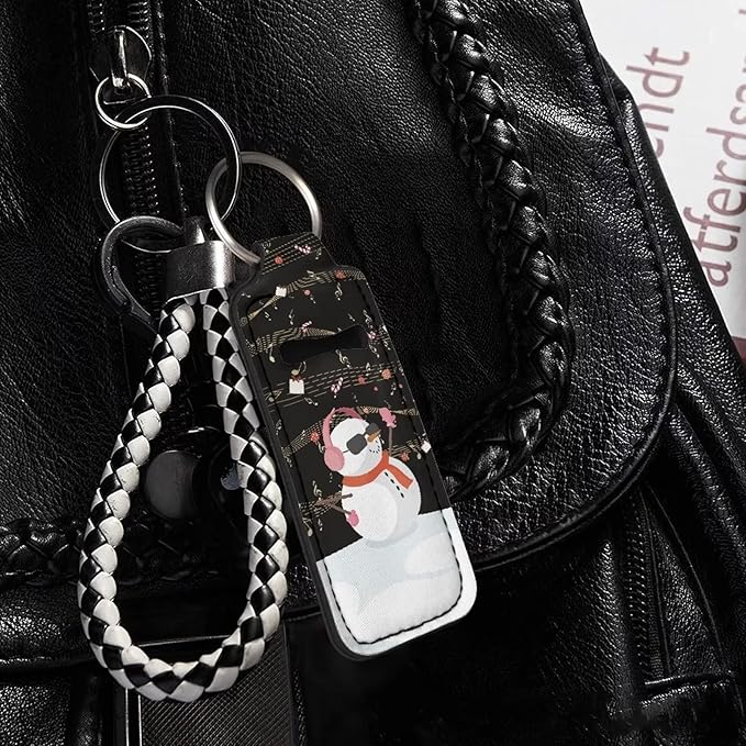 Cool Snowman Funny Print Women Chapstick