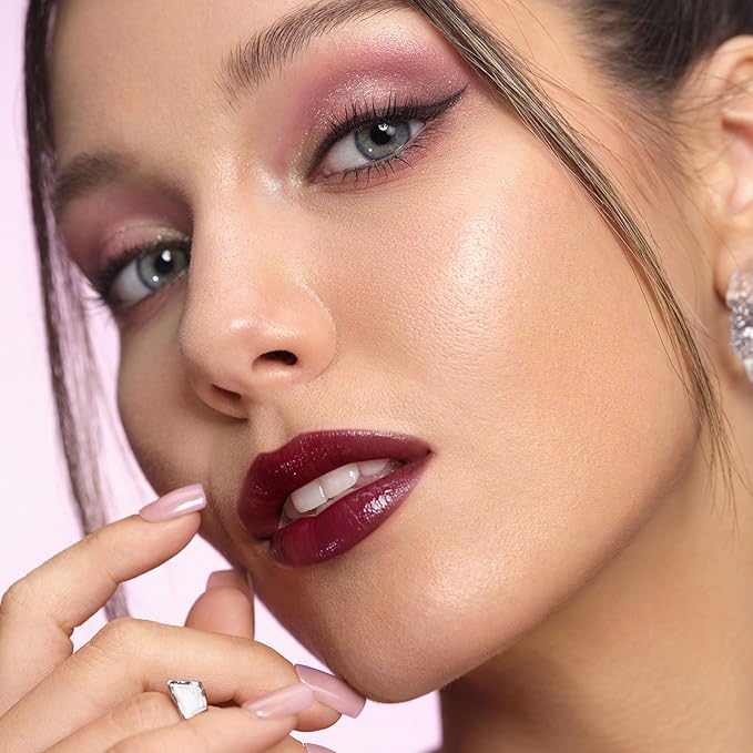 Dark Brown Lipstick for Women Hydrate Lip Gloss Lipsticks Moisture Lip Gloss Sheer Coverage Long Lasting Lipstick for Dry Lips (DM107 DarkMaduro)