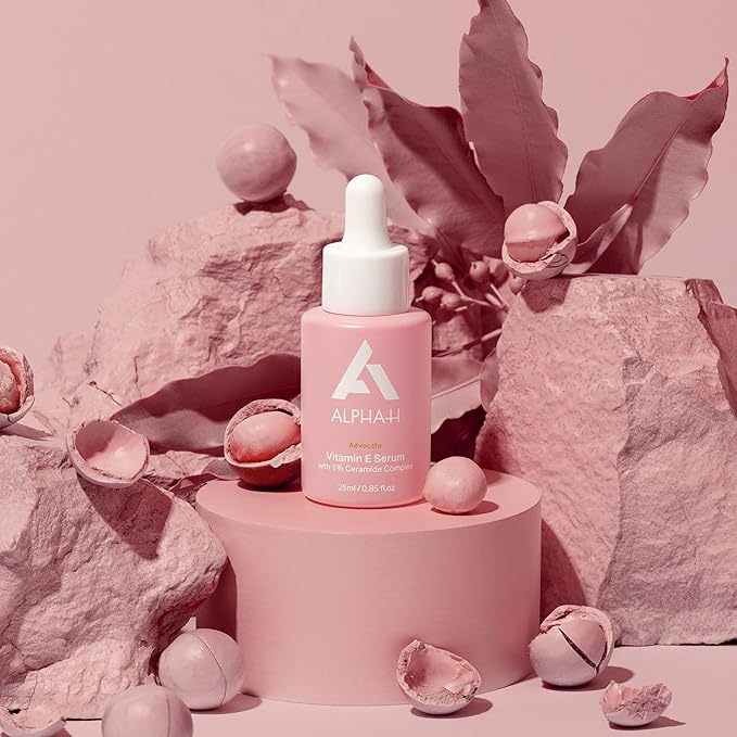 Alpha-H Vitamin E Serum With 1% Ceramide Complex - Lightweight Comfort For Dry, Sensitive Skin - Helps Calm Redness, Support Your Barrier, And Restore Softness