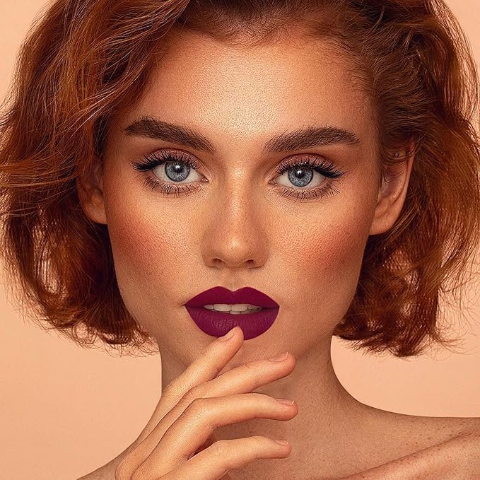 Depuplum Magenta Lipstick Matte for Women Color Stay Long Lasting Lipstick Smudgeproof Liquid Lipsticks Cruelty Free Lip Color, DM07 Magenta Love