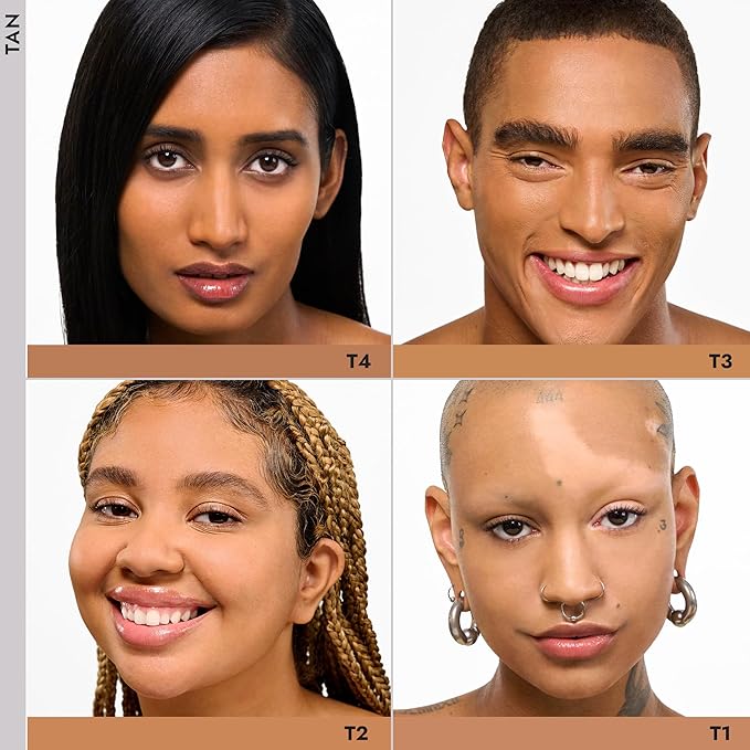 COVER FX Pressed Mineral Foundation - Shade T3 Skin Types