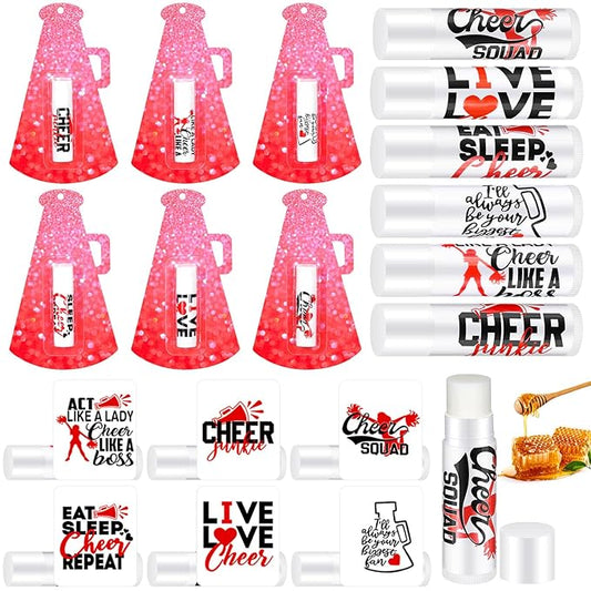 60 Pcs Cheerleading Lip Balm Bulk