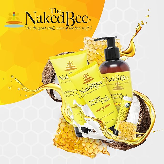 The Naked Bee Lip Balm in oz,