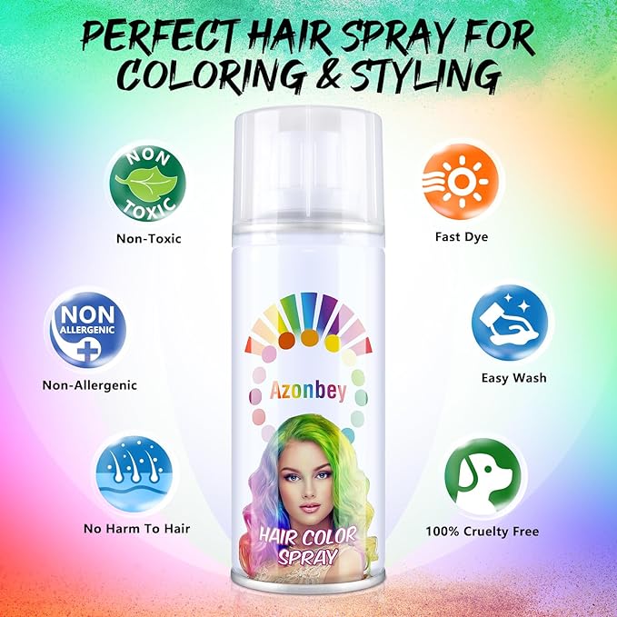 Temporary Hair Color Spray,Temporary Hair