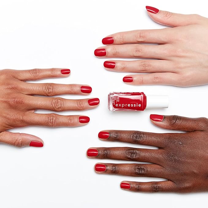 Essie expressie, Quick-Dry Nail Polish, 8-Free Vegan, Blue Vegan,