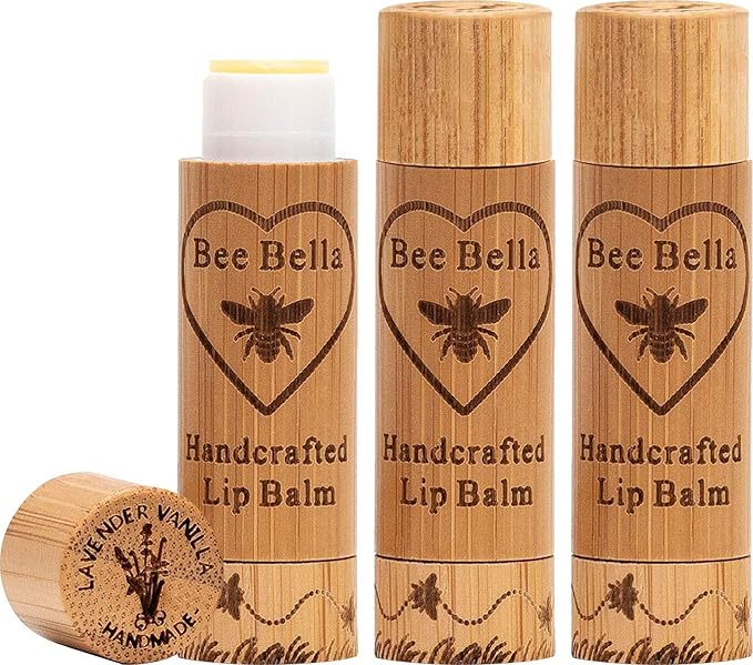 Bee Bella Lip Balm, Lavender Vanilla, Organic