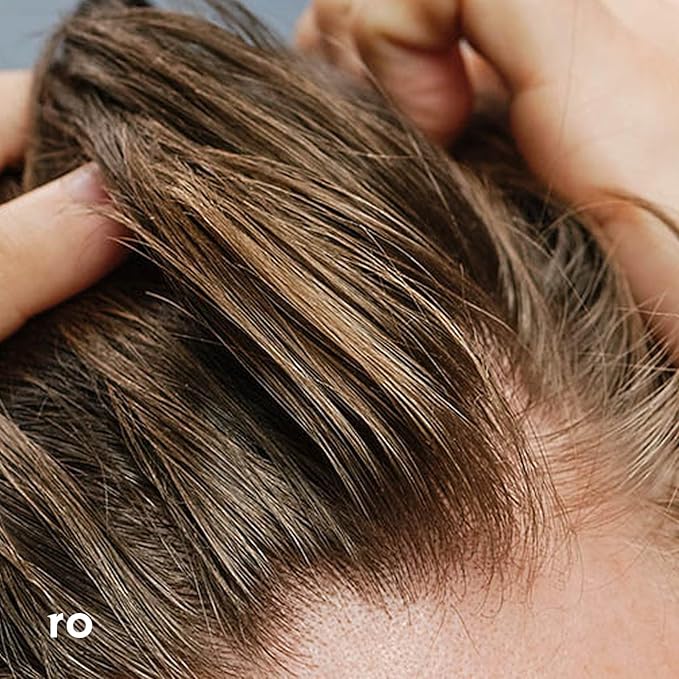 Ro Men's Revive Shampoo, Exfoliates & Clarifies with Peppermint, Cleanses for Thicker-Looking Hair, With Saw Palmetto, Pumpkin Seed Oil, Caffeine, Without Sulfates, Parabens, Phthalates, 8 fl oz