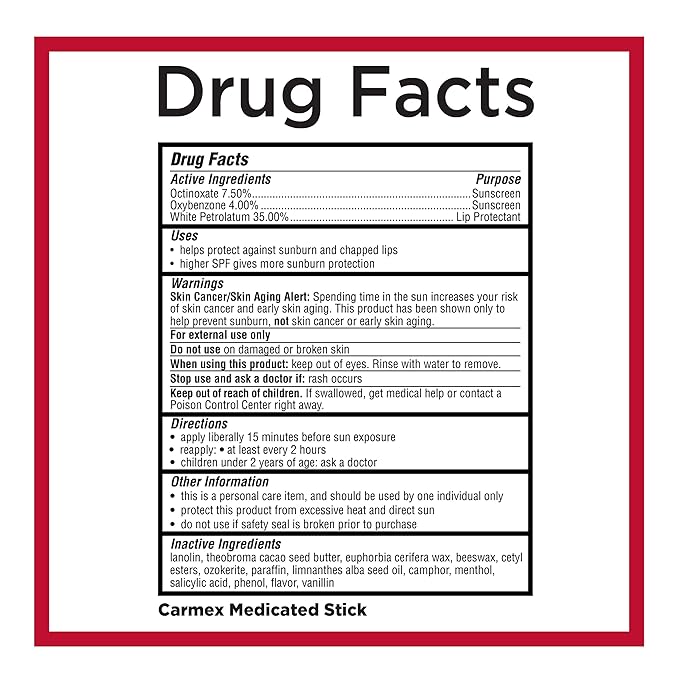 Carmex Classic Medicated Lip Balm Pack,