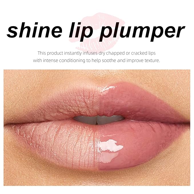 MUESCHER Glow Lip Balm Plumping Moisturizing Lipstick(05#)