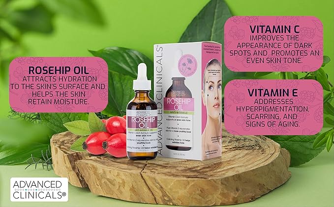Advanced clinicals rosehip oil for